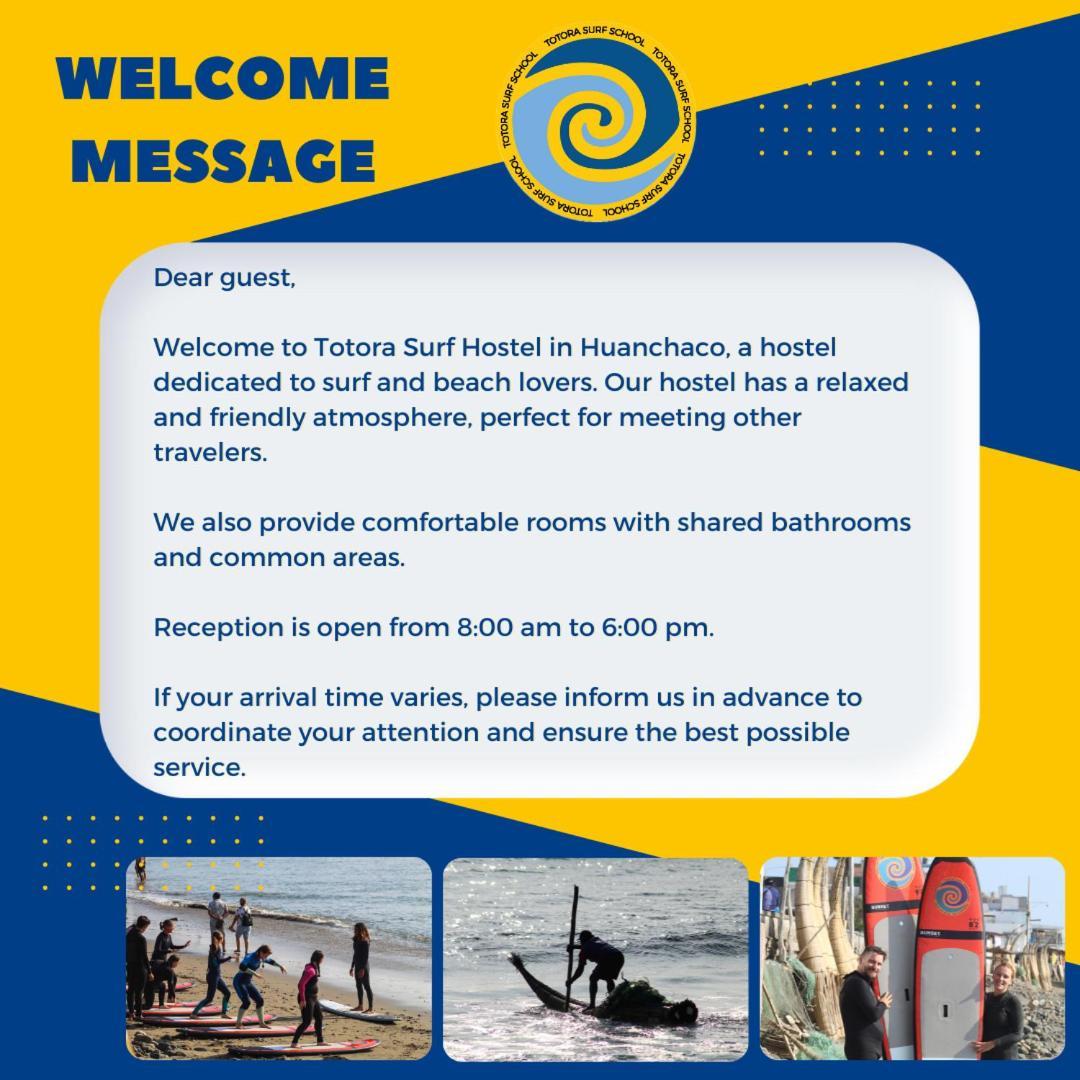 Totora Surf Hostel Уанчако Екстер'єр фото